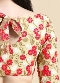 Multicoloured Net Embroidered Blouse Festive Wear 17 Multicoloured Net Embroidered Blouse Festive Wear -Sari Grace Shop Multicoloured Net Embroidered Blouse BLBS02210827 rrc4