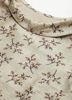 Off White Art Silk Printed Dress After Six Wear 14 Off White Art Silk Printed Dress After Six Wear -Sari Grace Shop Off White Art Silk Printed Dress DRBS02205900 rrc1