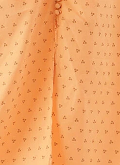 Peach Foil Printed Cotton Maxi Dress After Six Wear Festive Wear 16 Peach Foil Printed Cotton Maxi Dress After Six Wear Festive Wear -Sari Grace Shop Peach Foil Printed Cotton Maxi Dress DRBS02206182 rrc3