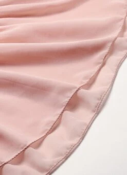 Pink Digital Printed Gathers Dress After Six Wear -Sari Grace Shop Pink Digital Printed Gathers Dress DRBS02110847 rrc4 1