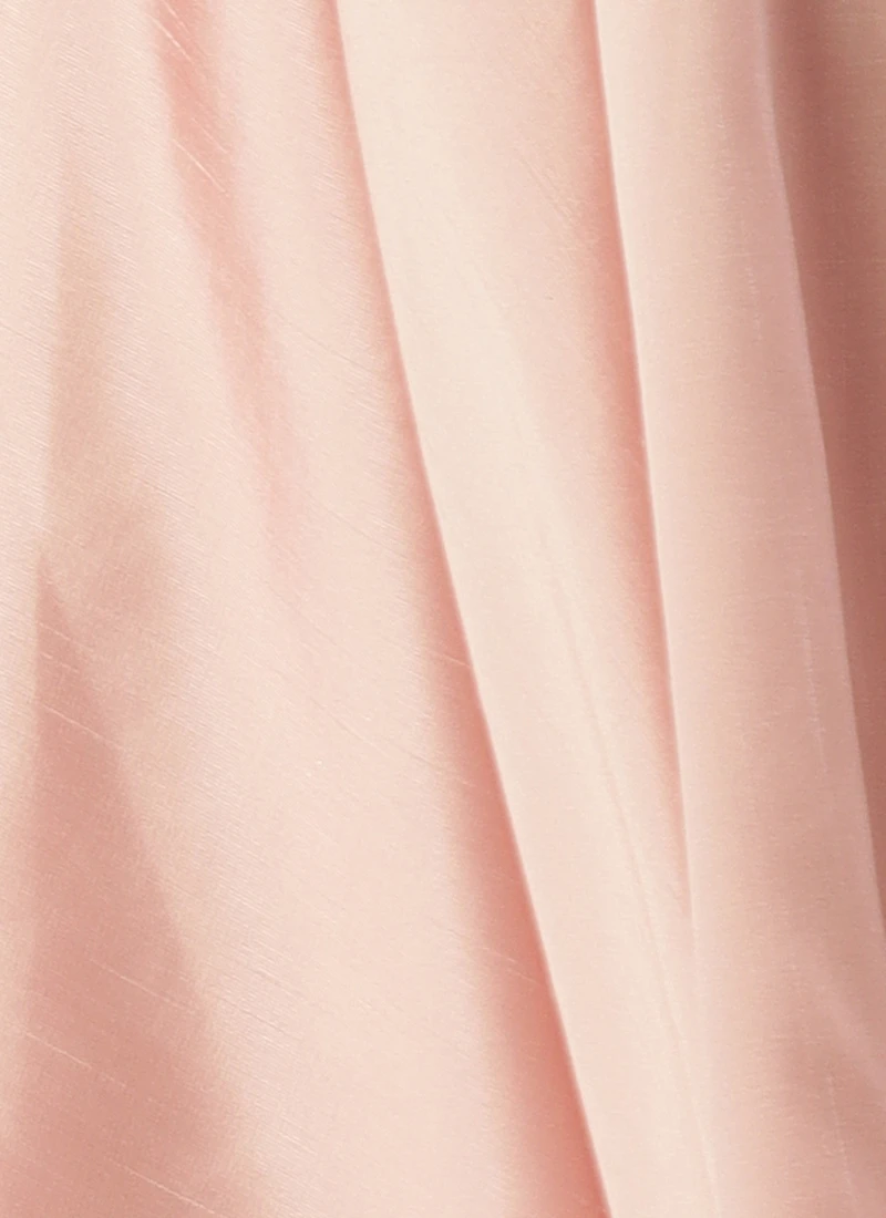 Pink Foil Printed Asymmetric Dress Festive Wear 10 Pink Foil Printed Asymmetric Dress Festive Wear - Image 8