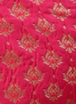 Pink Jacquard Art Silk Keyhole Style Blouse Festive Wear -Sari Grace Shop Pink Jacquard Art Silk Keyhole Style Blouse BLBS02305205 rrc3
