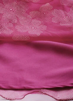 Pink Organza Foil Printed Dress Party Wear 14 Pink Organza Foil Printed Dress Party Wear -Sari Grace Shop Pink Organza Foil Printed Dress DRBS02209819 rrc1