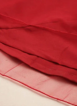 Red Georgette Embroidered Dress Festive Wear 17 Red Georgette Embroidered Dress Festive Wear -Sari Grace Shop Red Georgette Embroidered Dress DRBS02211138 rrc4