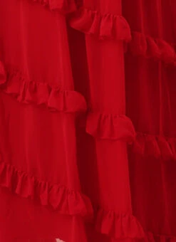 Red Georgette Embroidered Maxi Dress Festive Wear 17 Red Georgette Embroidered Maxi Dress Festive Wear -Sari Grace Shop Red Georgette Embroidered Maxi Dress DRBS02211085 rrc4