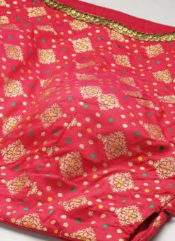 Red Jacquard Viscose Blouse Festive Wear -Sari Grace Shop Red Jacquard Viscose Blouse BLBS02303869 rrc1