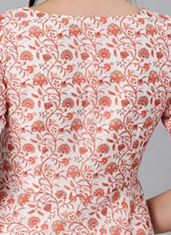 White Art Silk Printed Crisscross Dress Festive Wear -Sari Grace Shop White Art Silk Printed Crisscross Dress DRBS02205031 rrc2