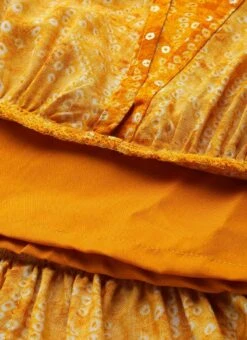 Yellow Digital Printed Maxi Dress Party Wear 13 Yellow Digital Printed Maxi Dress Party Wear -Sari Grace Shop Yellow Digital Printed Maxi Dress DRBS02110963 rrc2