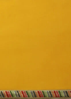 Yellow Georgette Saree N Embroidered Blouse Festive Wear -Sari Grace Shop Yellow Georgette Saree N Embroidered Blouse SABS02110002 rrc4