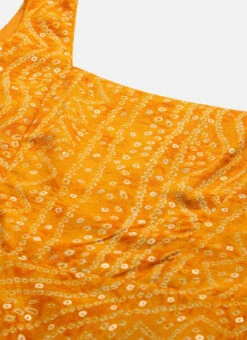 Yellow Printed Strap Neck Dress After Six Wear 14 Yellow Printed Strap Neck Dress After Six Wear -Sari Grace Shop Yellow Printed Strap Neck Dress DRBS02109710 rrc1