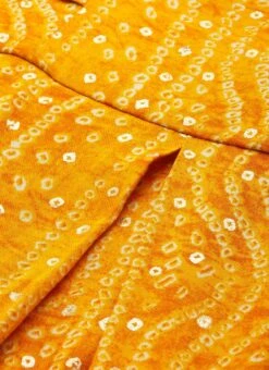 Yellow Printed Viscose Dress After Six Wear 12 Yellow Printed Viscose Dress After Six Wear -Sari Grace Shop Yellow Printed Viscose Dress DRBS02110830 rrc1