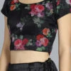 Black Digital Printed Organza Blouse Festive Wear 2 Black Digital Printed Organza Blouse Festive Wear -Sari Grace Shop black digital printed organza blouse BLBS02209590 l
