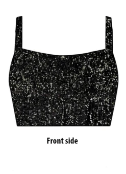 Black Embroidered Georgette Blouse Party Wear 9 Black Embroidered Georgette Blouse Party Wear -Sari Grace Shop black embroidered georgette blouse BLBS02207353 b