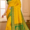 Georgette Yellow Color Zari Weaving Work Saree Festive Wear 1 Georgette Yellow Color Zari Weaving Work Saree Festive Wear -Sari Grace Shop georgette yellow color zari weaving work saree samt003b l