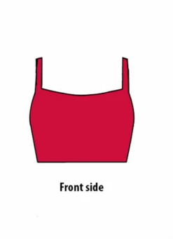 Hot Pink Georgette Blouse Festive Wear -Sari Grace Shop hot pink georgette blouse BLBS02302192 b