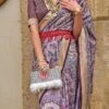 Lavender Art Silk Printed Saree Festive Wear 2 Lavender Art Silk Printed Saree Festive Wear -Sari Grace Shop lavender art silk printed saree sasli2222946 l