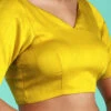 Mustard Silk Solid Stitched Readymade Blouse Party Wear 2 Mustard Silk Solid Stitched Readymade Blouse Party Wear -Sari Grace Shop mustard silk solid stitched readymade blouse blspfb238m l