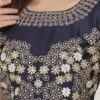 Navy Blue Art Dupion Silk Resham Embroidered Blouse Festive Wear 2 Navy Blue Art Dupion Silk Resham Embroidered Blouse Festive Wear -Sari Grace Shop navy blue art dupion silk resham embroidered blouse bldiw18 l