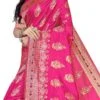 Pink Banarasi Silk Weaving Work Saree Festive Wear 2 Pink Banarasi Silk Weaving Work Saree Festive Wear -Sari Grace Shop pink banarasi silk weaving work saree sassmtss81049b l