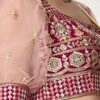 Pink Embroidered Blouse Festive Wear -Sari Grace Shop pink embroidered blouse BLBS02307606 l
