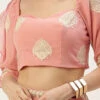 Pink Embroidered Ruffles Style Blouse Party Wear 2 Pink Embroidered Ruffles Style Blouse Party Wear -Sari Grace Shop pink embroidered ruffles style blouse BLBS02305211 l