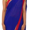 Royal Blue Lycra Net Border Saree Party Wear 2 Royal Blue Lycra Net Border Saree Party Wear -Sari Grace Shop royal blue lycra net border saree sa30h71101 l