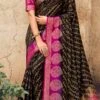 Woven Work Black Color Banarasi Silk Saree Party Wear -Sari Grace Shop weaving work black color banarasi silk saree saspl3506 l